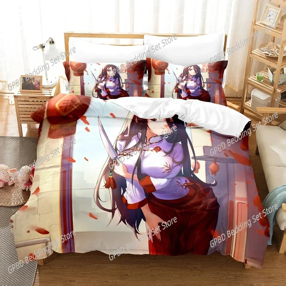

Anime The Outcast Under One Person Comfortable Duvet Quilt Cover Pillowcase Bedding Set Children Bedroom Decoration Home Textile