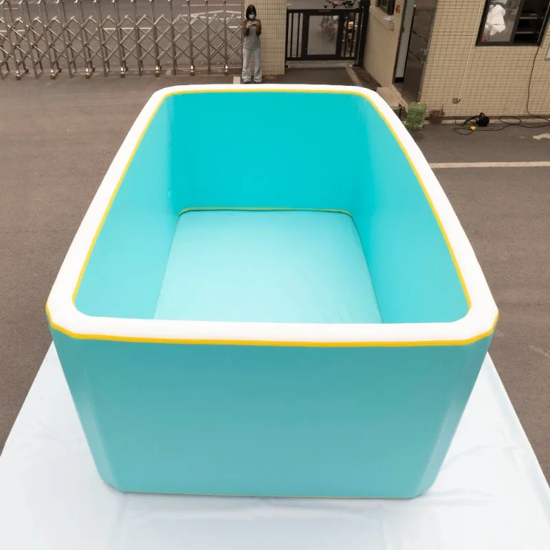 

Factory OEM 4x3x1.5m summer rectangular water needle inflatable swimming pool family outdoor courtyard garden
