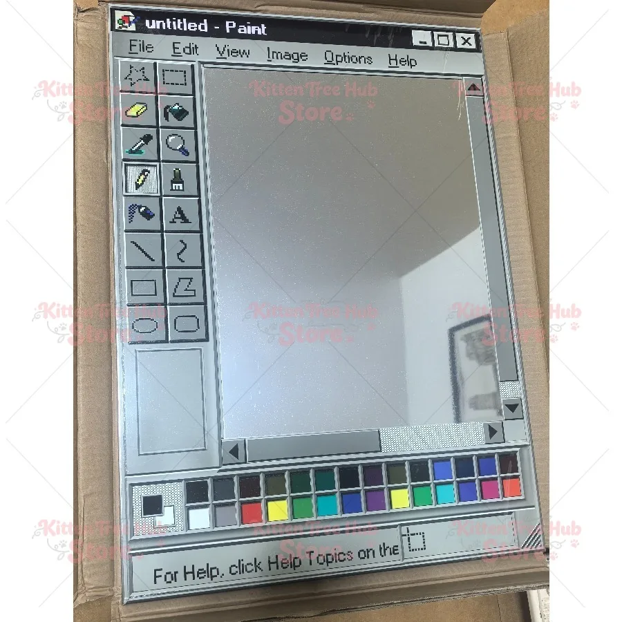 Mirror creative pixel ins Internet celebrity style decorative painting living room desktop