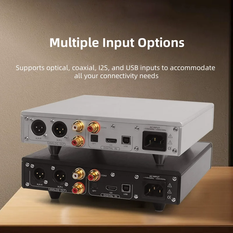 Denafrips Enyo 15th デジタル オーディオ デコーダー R2R アーキテクチャのエントリーレベル DAC は、最大 1536KHZ の DSD および PCM デコードをサポート