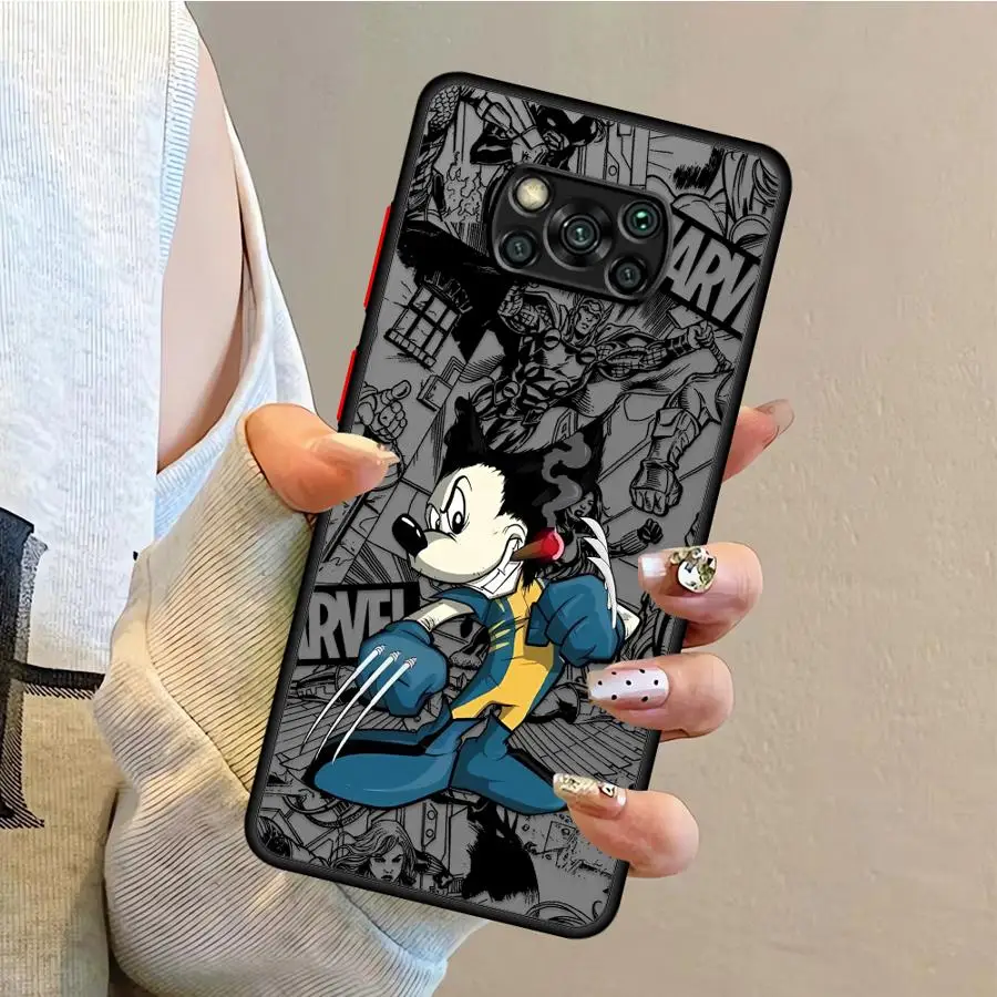 Чехол для Xiaomi Poco X3 NFC C40 C51 X3 X4 X5 Pro C50 M5s F3 Soft shell Disney Cute Mickey Чехол для Xiaomi Poco X3 NFC C40 C51 X3 X4 X5 Pro C50 M5s F3 Soft shell Disney Cute Mickey