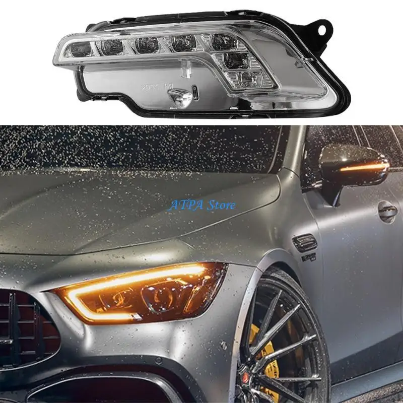 

U13C Auto Car Daytime Running Lamp Fog Light Waterproof High Visibility For 212 E260 207 A2128200856 Easy Install A2128200756