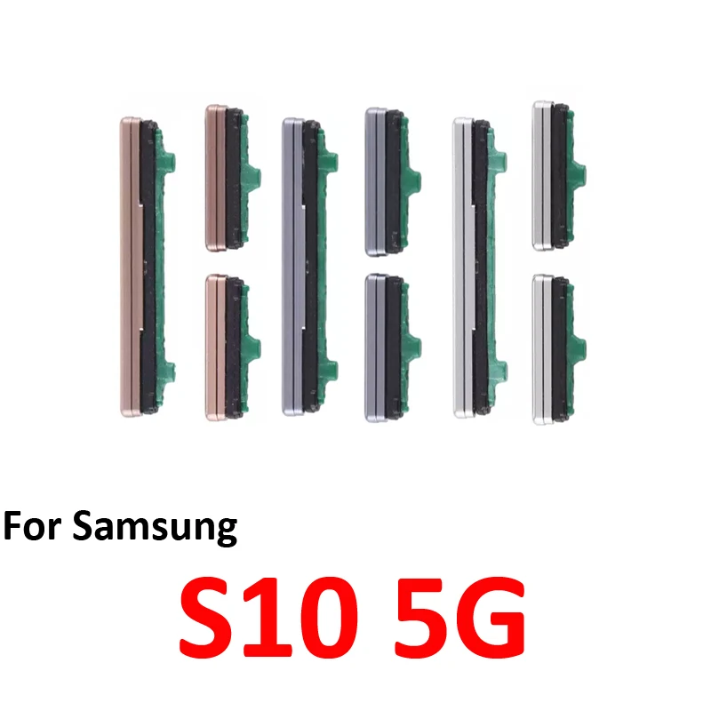 For Samsung Galaxy S10 5G G977 G977B Phone New Power Volume Button On Off Up Down External Key Internal Flex Cable Repair Parts