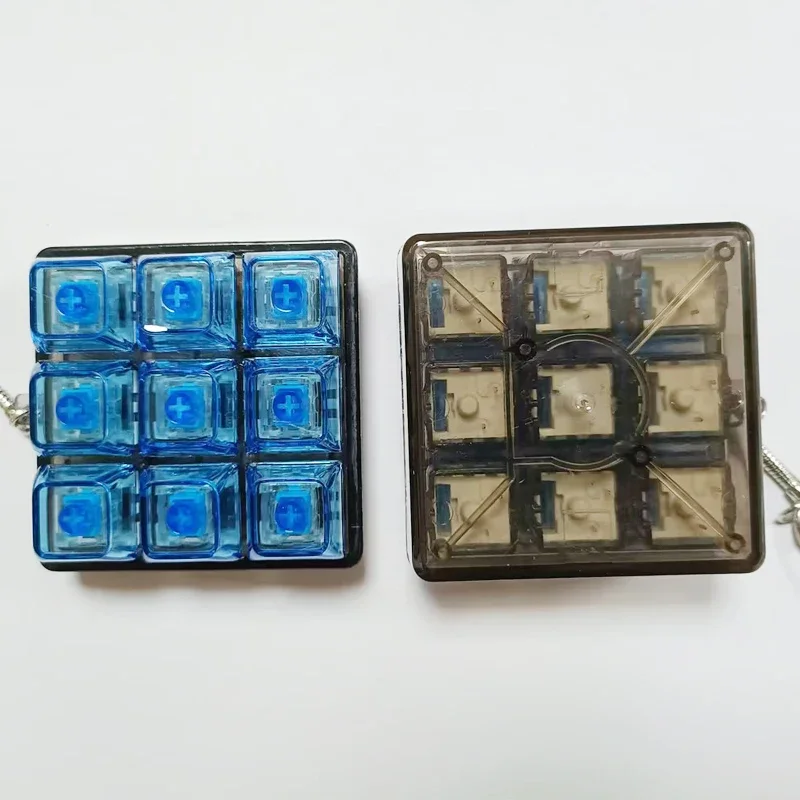 Nowa sferyczna kwadratowa klawiatura Fidget zabawka zabawka antystresowa dla dzieci dorośli prezenty przycisk na palec zabawki antystresowe