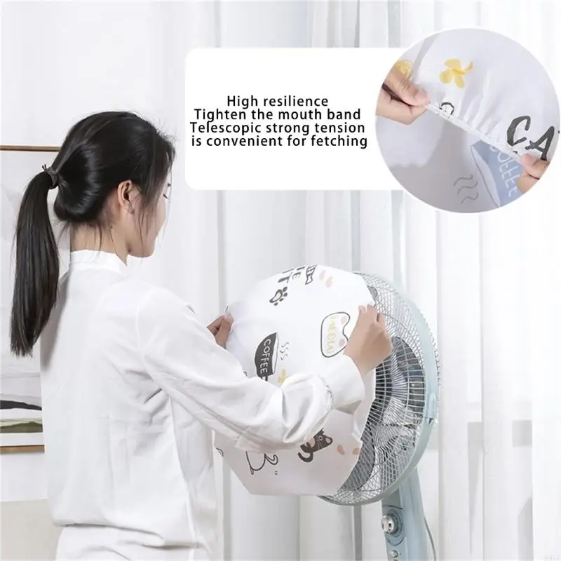 Half Wrapped Fan Covers Heaters Covers All-inclusives House Protective Dust Covers B95B