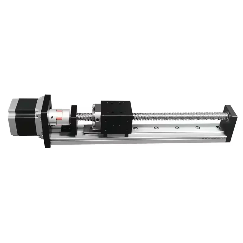 RXS60 CNC Precision Aluminum Profile Ball Screw Linear Module With Stepper Motor Lead Screw Actuator Linear Guide Industrial