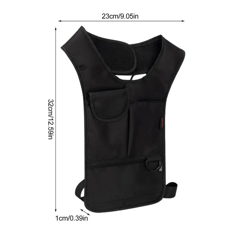 Concealed Shoulder Backpack Concealed Carry Backpack For Man Men Underarm Double Shoulder Bag Armpit Portable Chest Pack