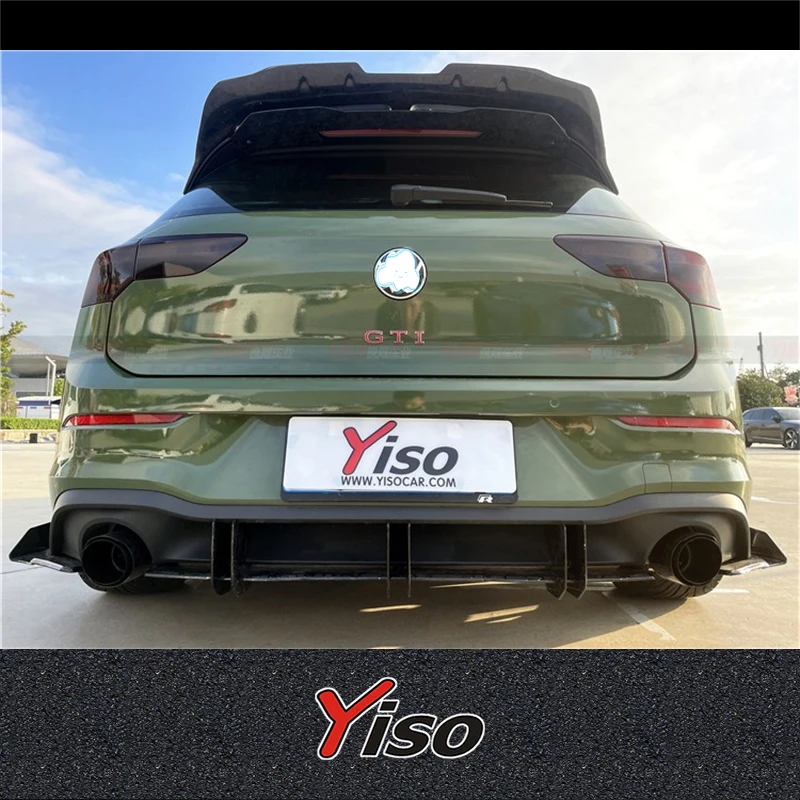 FOR Volkswagen GOLF 8 GTI VW golf 8 gti Modified Carbon fiber Yiso Wing Aerodynamic kit