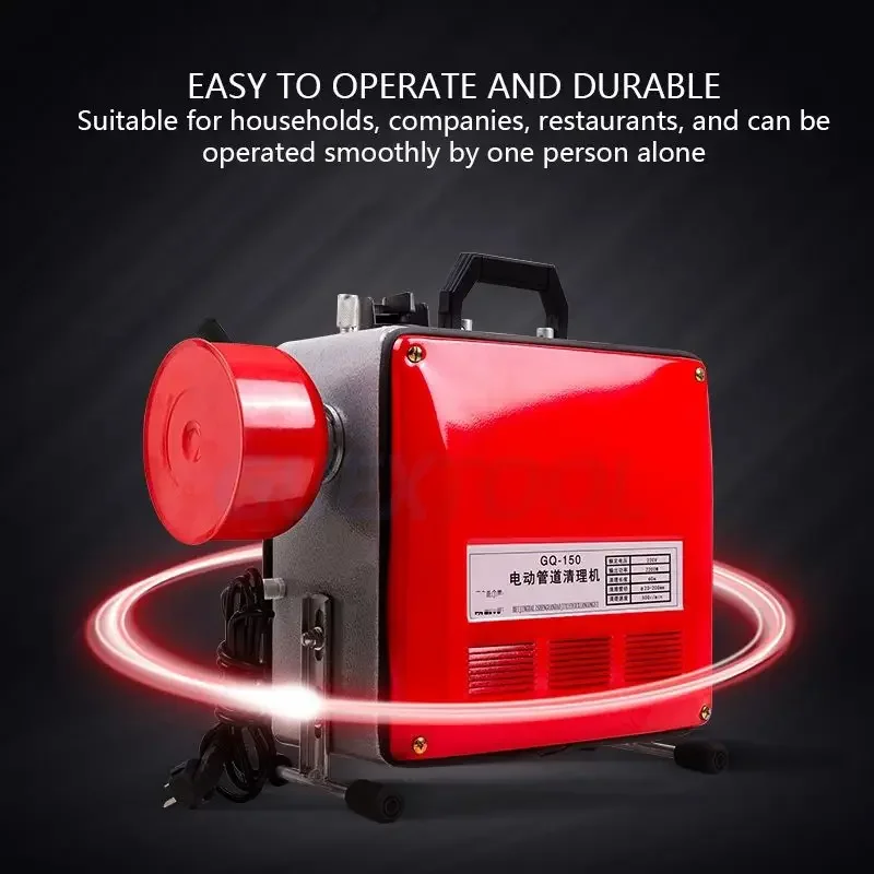 Sewer Channel Tools Electric Sewer Unblocking Pipeline Unblocking Machines Blocked Toilets And Floor Drain Unblocking Tools
