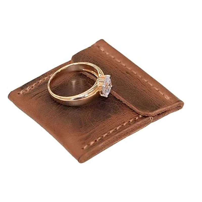 

2PCS Wedding Ring Box Ring Naing Bag Proposal Proposal Paper Wedding Wedding Ring Box