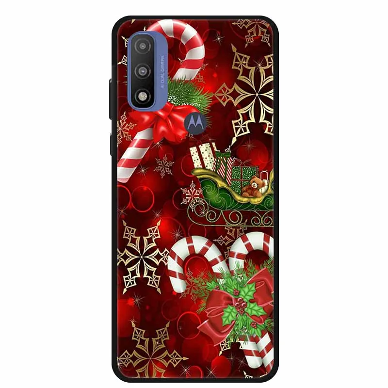 For Moto G Pure Case Christmas Soft Silicone TPU Back Cover Phone Case For Motorola Moto G Pure Coque for Moto XT2163 New Fundas