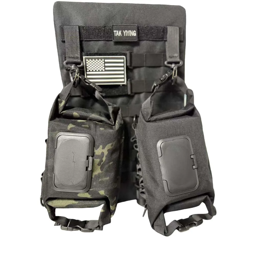 صندوق مناديل مبللة للتخييم في الهواء الطلق، حقيبة تخزين مناديل مقاومة للماء مموهة، حقيبة تخزين مناديل مربعة للتخييم في الهواء الطلق والمشي لمسافات طويلة #3