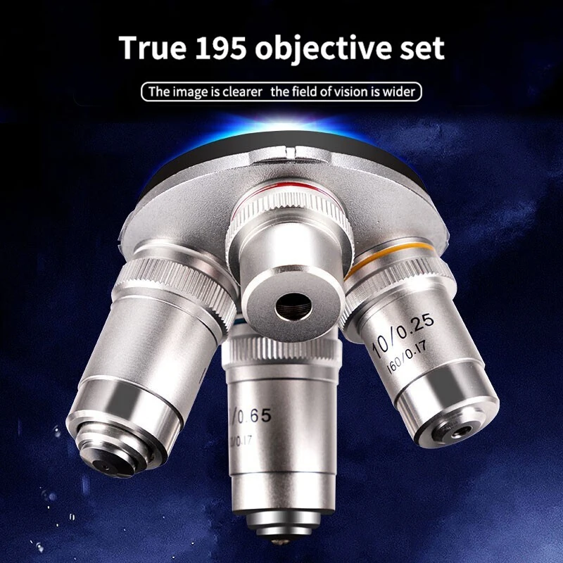 Educational Professional Laboratory Compound Optical Trinocular Microscope