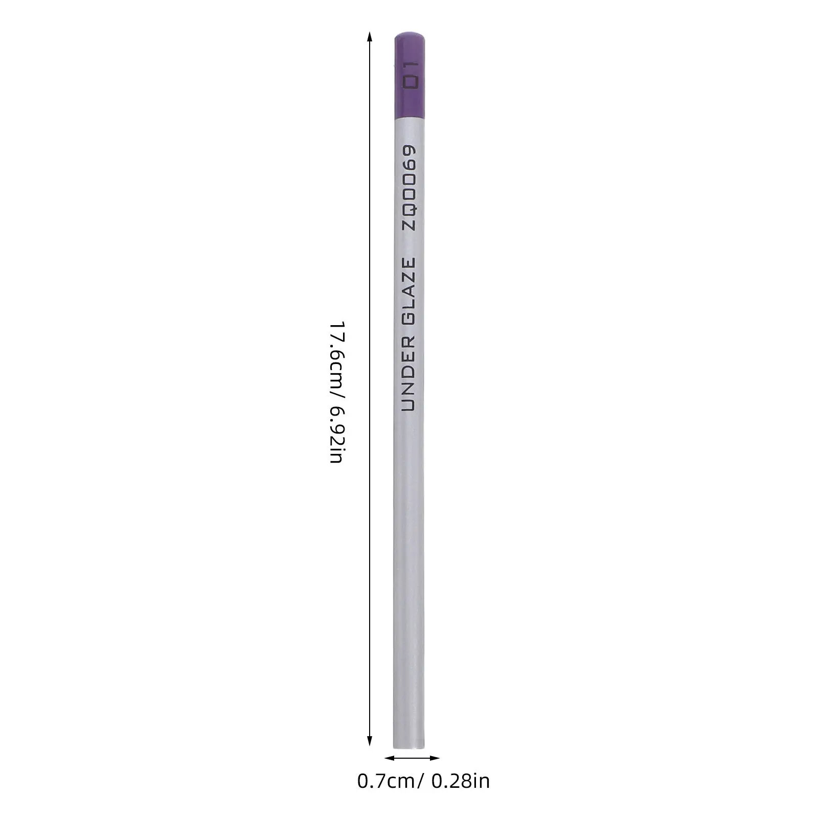 Ceramic Painting Pencil Underglaze Color Pencil for Pottery Decoration Precision Line Work Intricate Ceramic Art Use