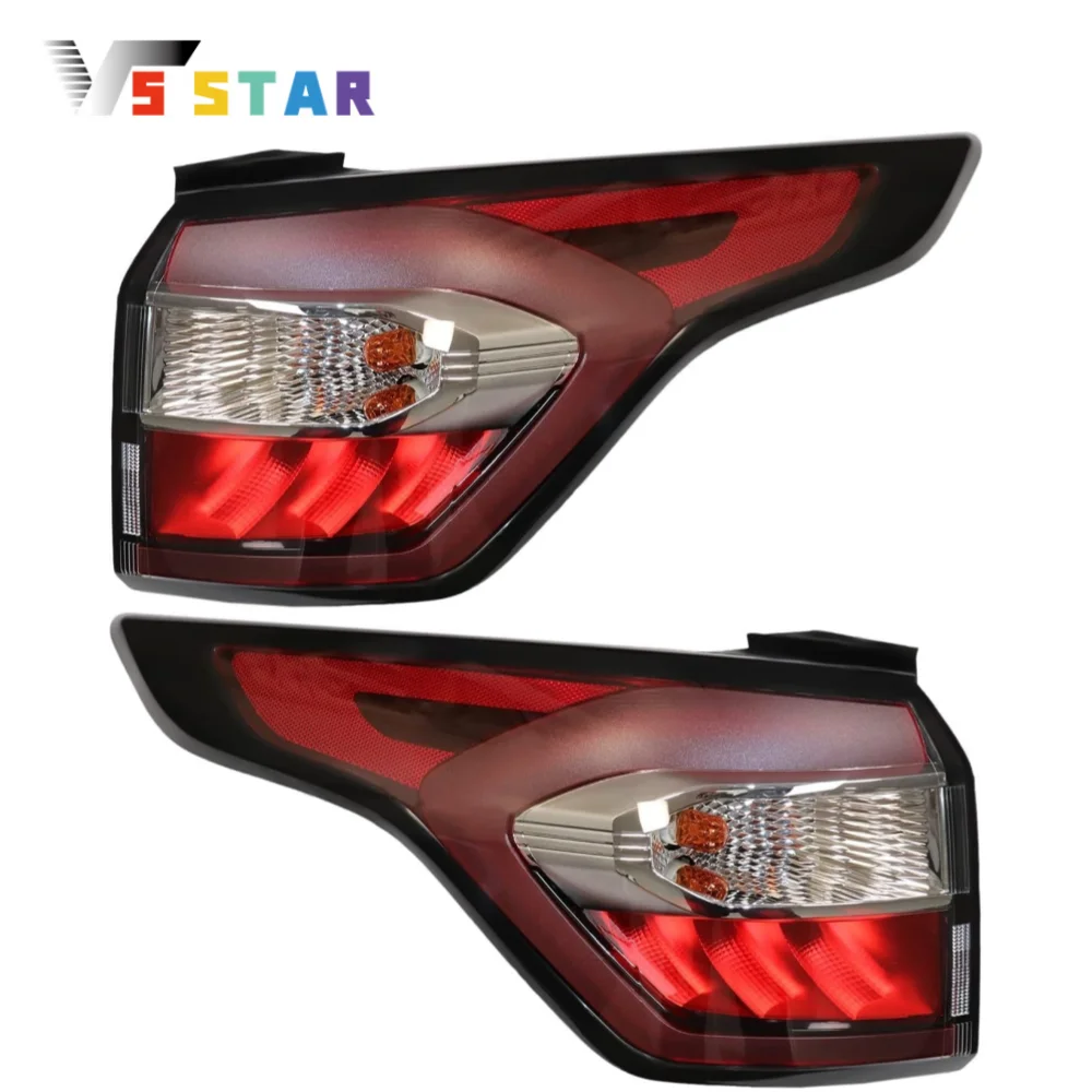 GJ5Z-13404-C GJ5Z-13405-C 1 Pair Rear Left + Right Tail Light Brake Lamp with Blub For 2017-2019 Ford Escape Kuga