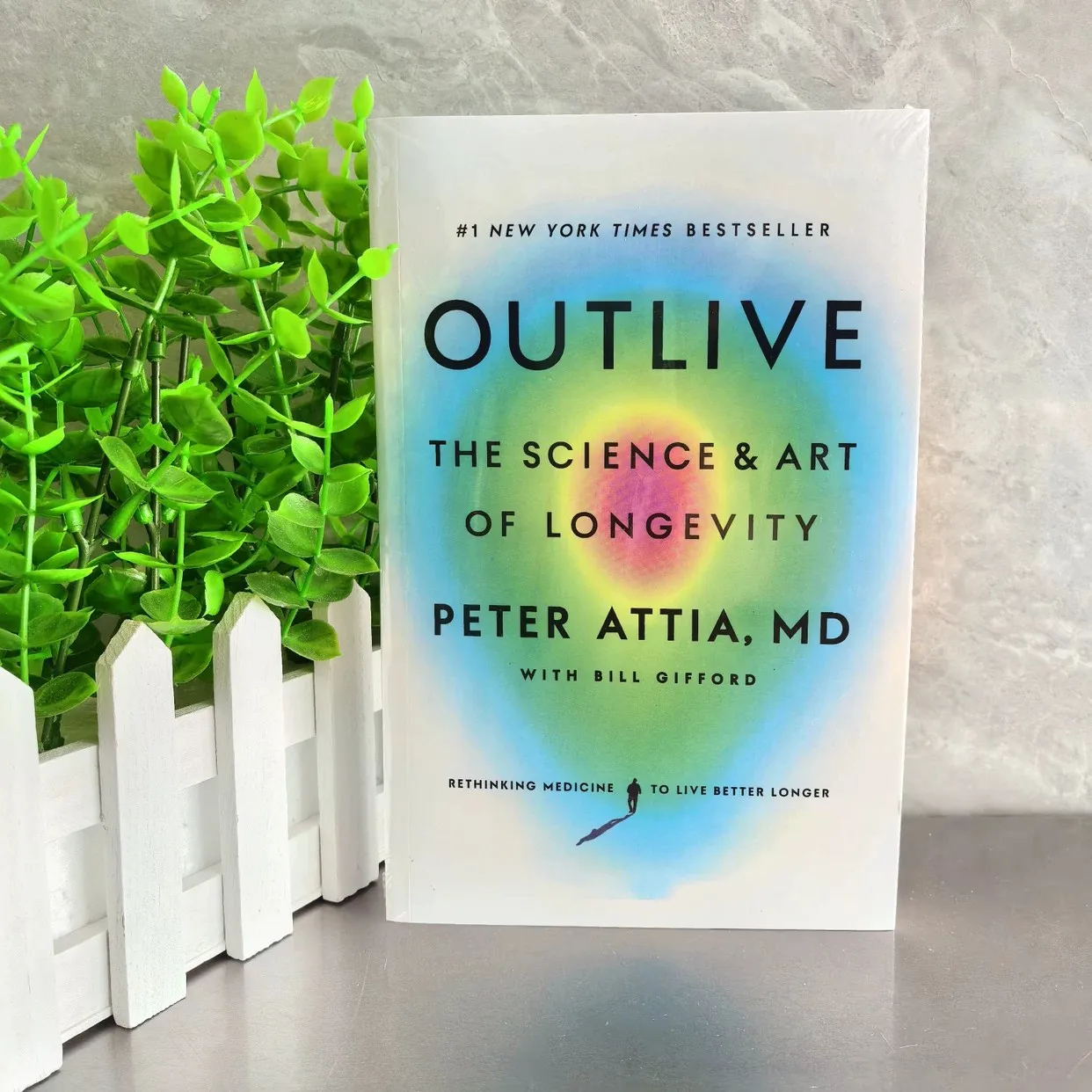 Outlive By Peter Attia İngilizce Uzun Ömür Bilimi ve Sanatı Ciltsiz Kitap