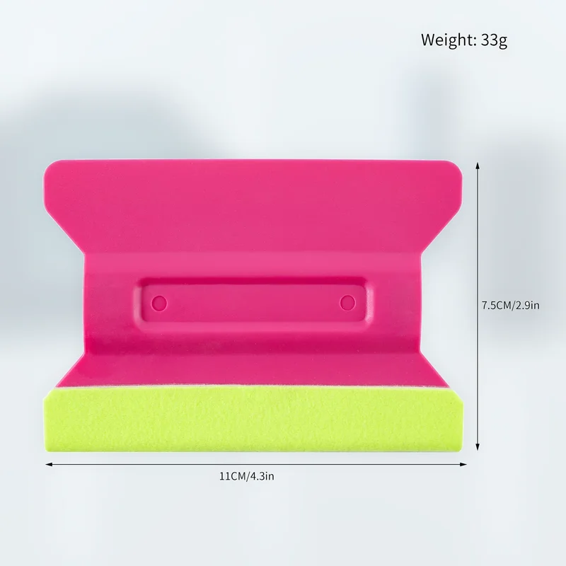 Magnetic Wing Squeegee for Vinyl Wrap Window Tint with Flexible Body for Smooth Edge Pressing and Bubble Removal Car Wrap Tool