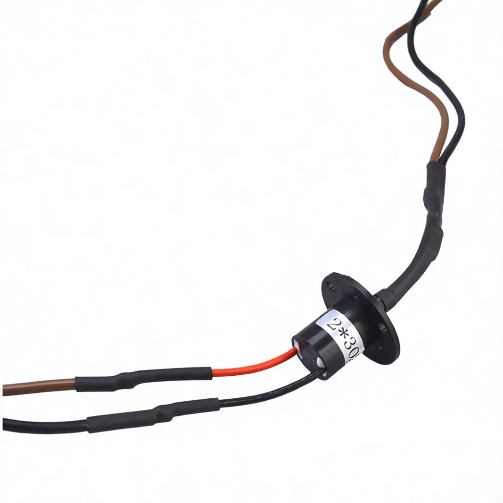High Current Slip Ring Capsule Connector For Fulangshi 360 Degree Rotation Industrial Machine Electric Brush Wire Joint Part