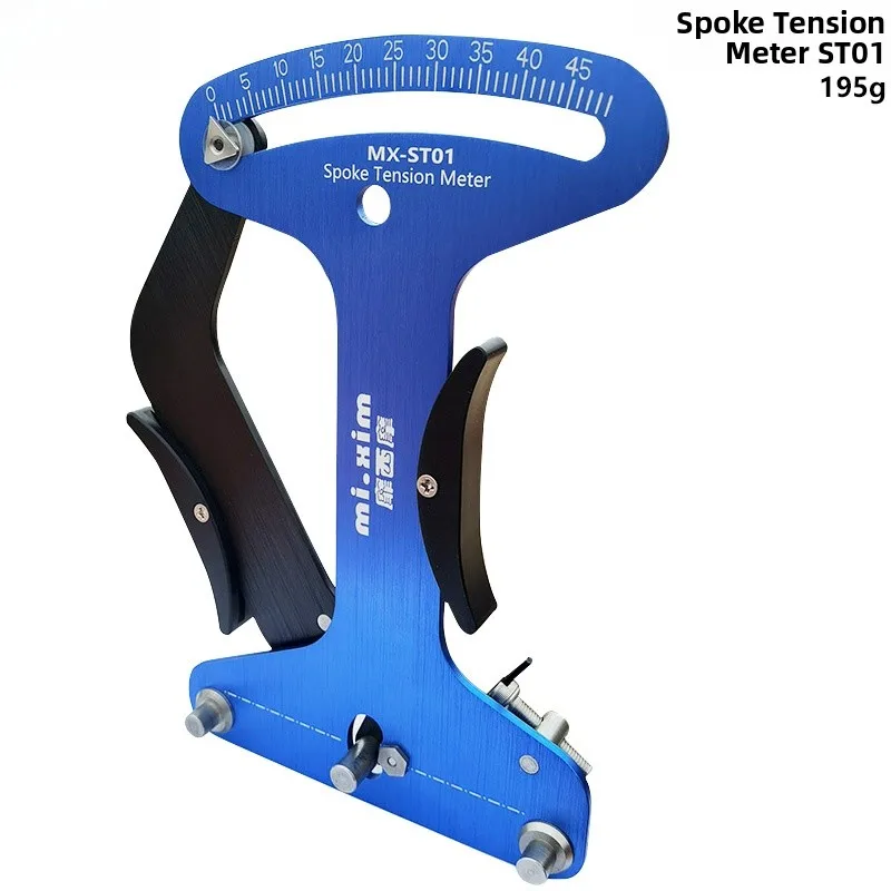 

Mi.xim Bicycle Spoke Tension Meter Wheel Rim Calibration Tool Steel Wire Truing Lacing Measurement Wrench Cycling Equipment