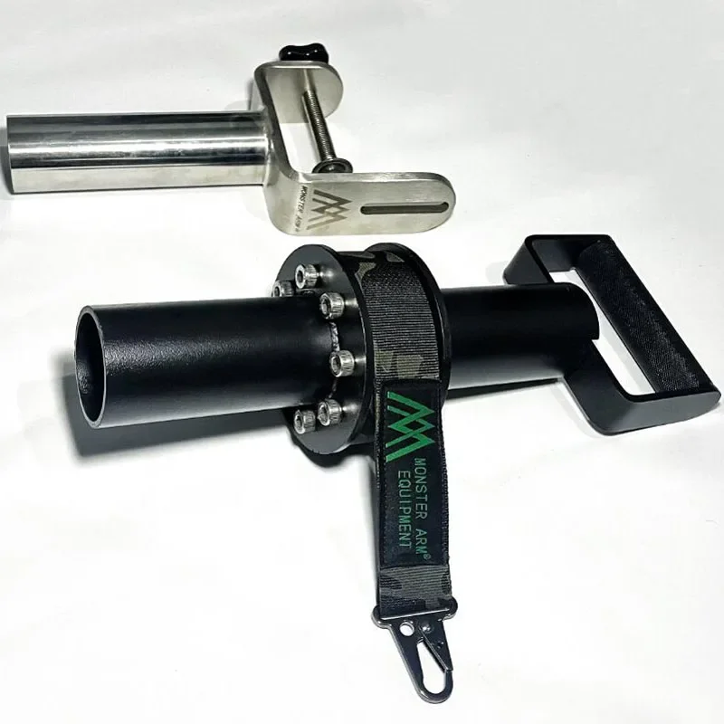Black Portable Wrist Twister And Wrist Roller Combo Stainless Steel Rotation Curl Training Device Fitness Exercise Equipment