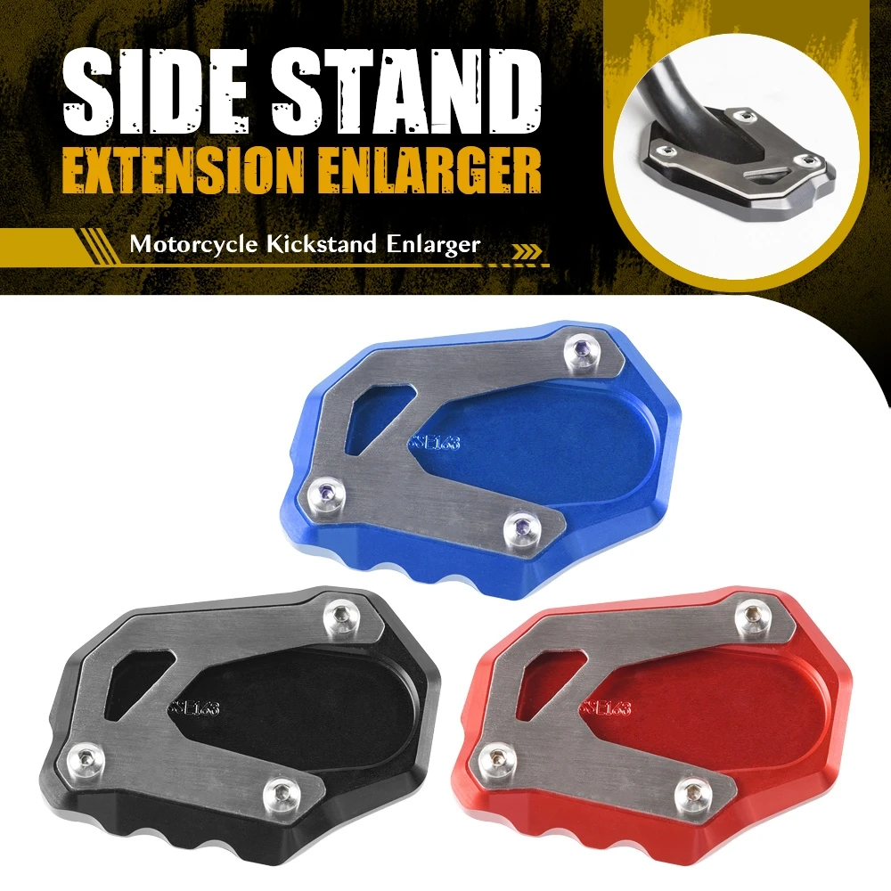 

For Suzuki GSX-S1000 GT GSX-S1000S Katana GSXS950 VStrom 1000 1000XT 1050 1050XT Side Stand Enlarger Kickstand Enlarge Plate Pad