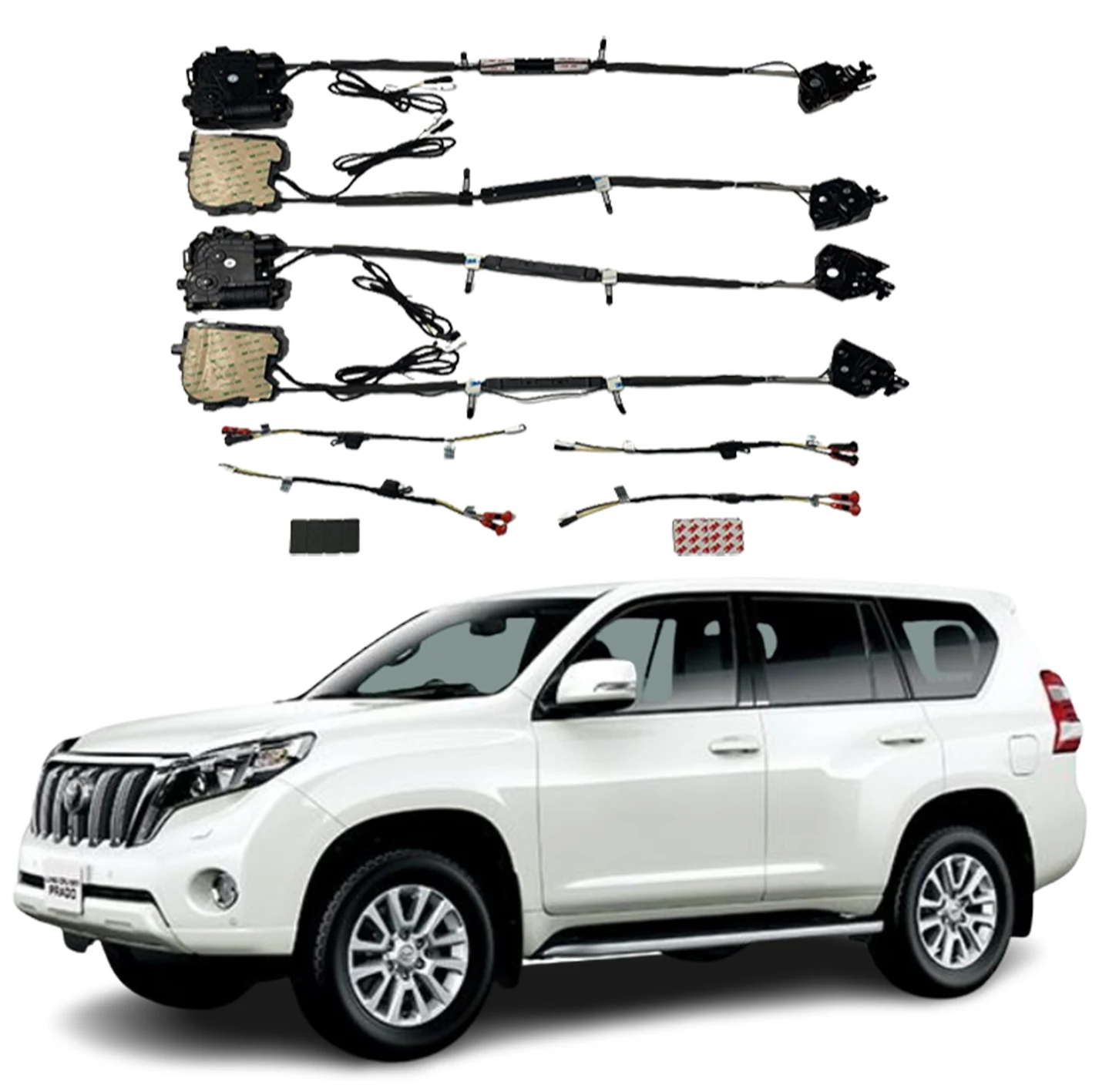 

Electric Suction Doors Soft Close Automotive Car Doors Automatic Closing Door Lock For TOYOTA Prado 2012-2019