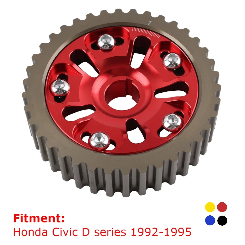 

Износостойкие детали, регулируемый кулачковый шкив привода ГРМ, золотой, синий, черный, красный для Honda Civic 92-95 серии D