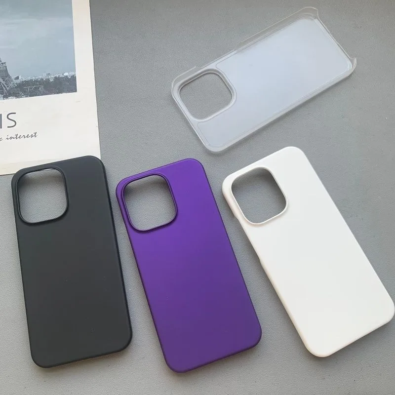 Skin Feel Half Pack Hard Case For OPPO Reno 15 14 Pro 15ProMax 15/14F/FS A6Pro 4G/5G Ultra Thin Large Hole Lens Protection Cover