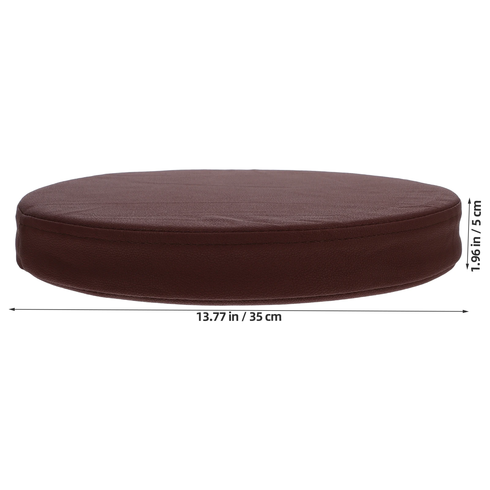 

Round Seat Chair Pad 16 Inch Thickened Pu Floor Cushion For Dining Room Living Room Bedroom Office Gaming Chair