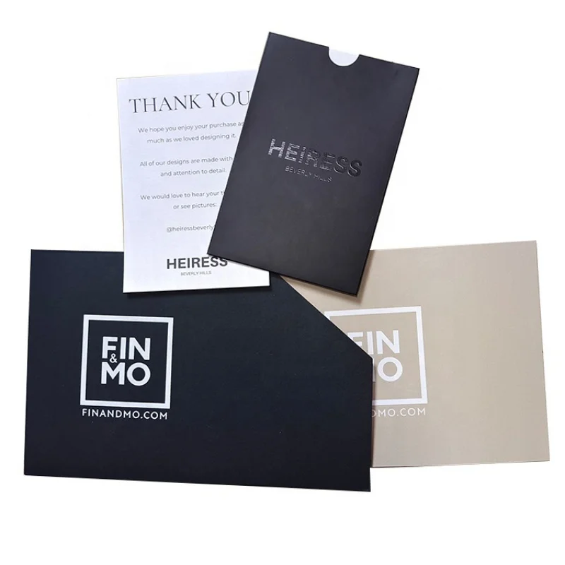 Customized product、EN-144 Private kraft paper envelope invitation envelope packaging thank you card sleeve envelopes