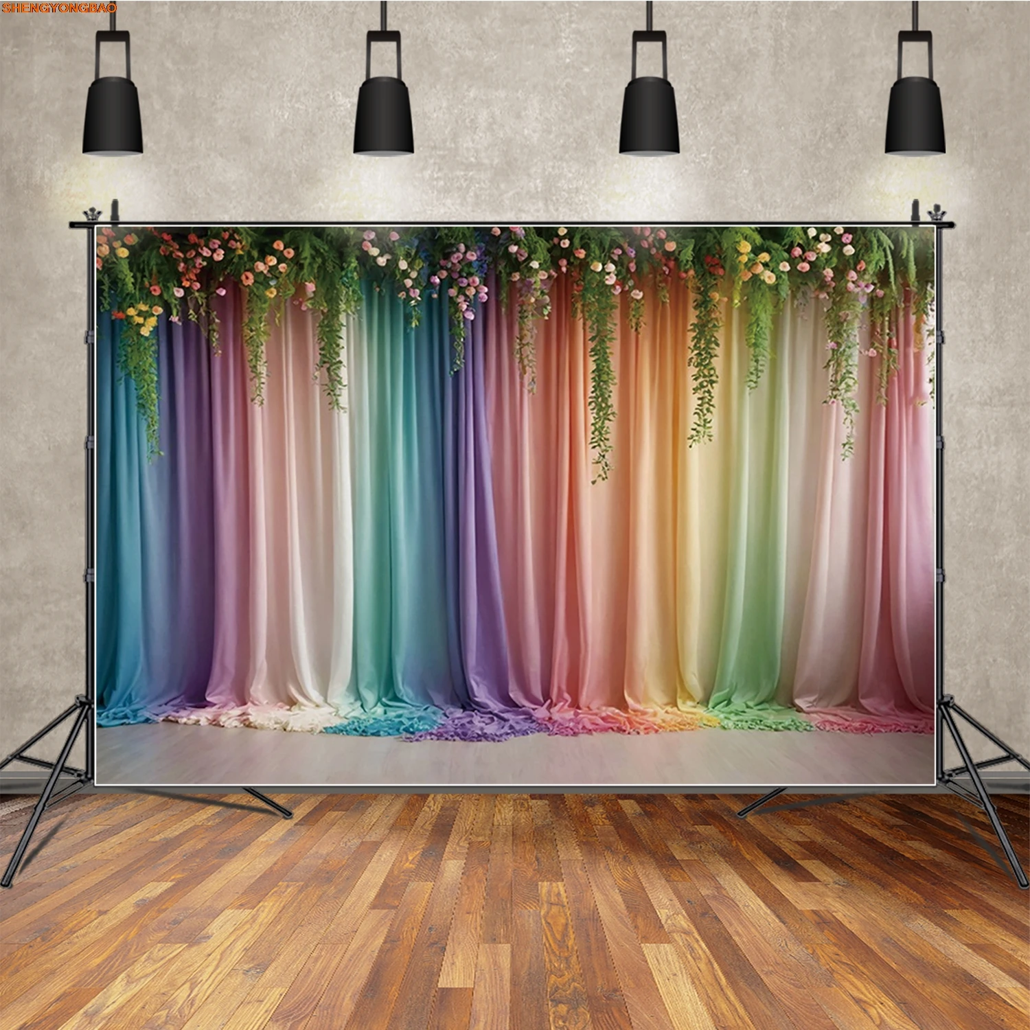 استحمام الطفل عيد ميلاد الديكور خلفية التصوير الفوتوغرافي دمية دب القلعة بالون التصوير الفوتوغرافي خلفية الطفل استوديو الدعائم