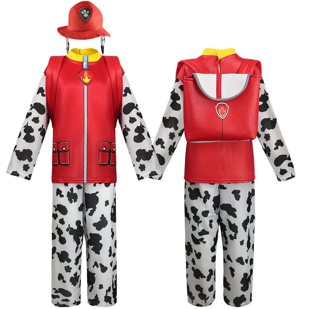 Patrouille Ryder Cosplay Kinder Junge Mädchen Geburtstag Kapitän Kostüm Cartoon Patrouille Hund Ryder Party Rolle Weihnachts geschenk Halloween