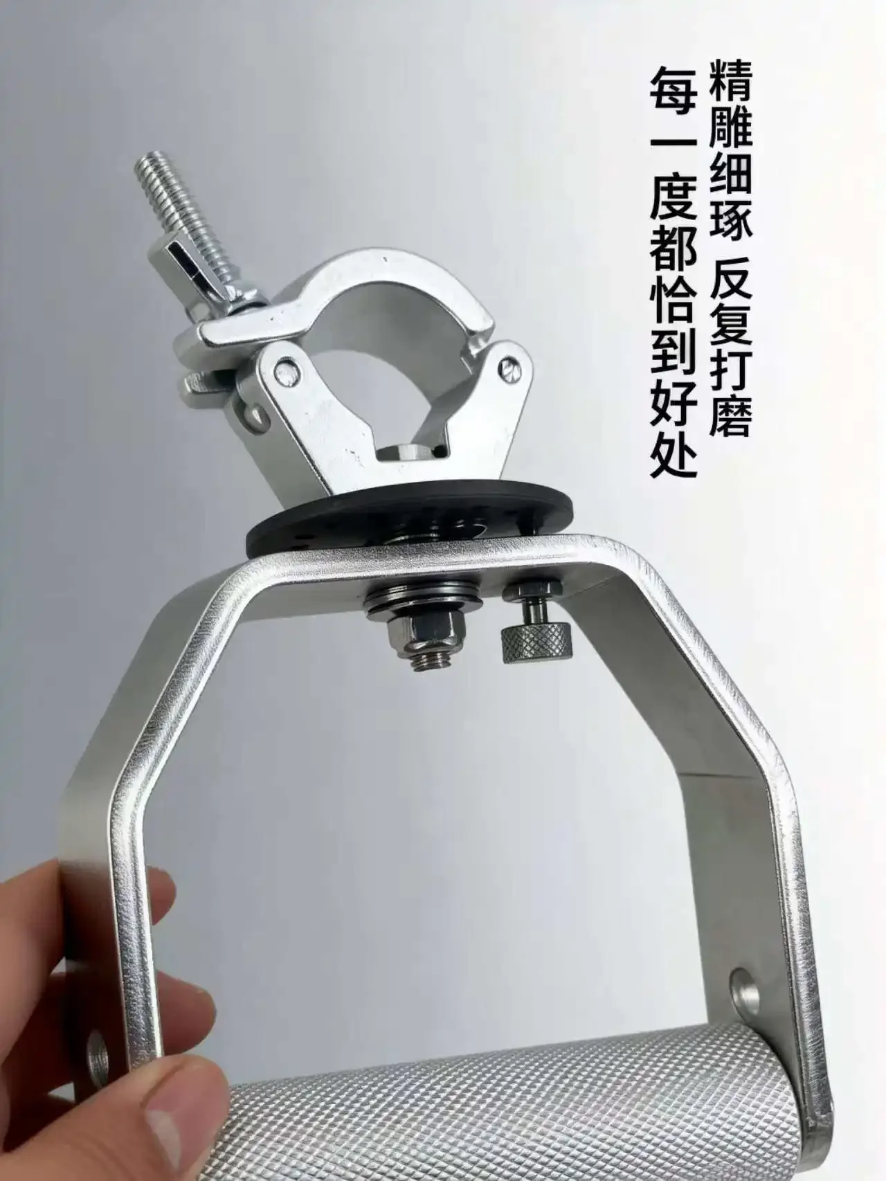 Adjustable high pull-down rowing grip, multi-angle 360-degree rotating fitness auxiliary handle