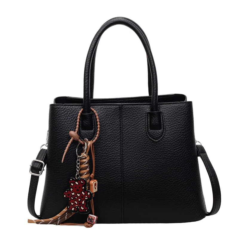 Nowa duża torba typu tote dla kobiet na jesień 2025, torba na ramię do pracy, pojemna torba crossbody, prosta, modna, uniwersalna torebka.