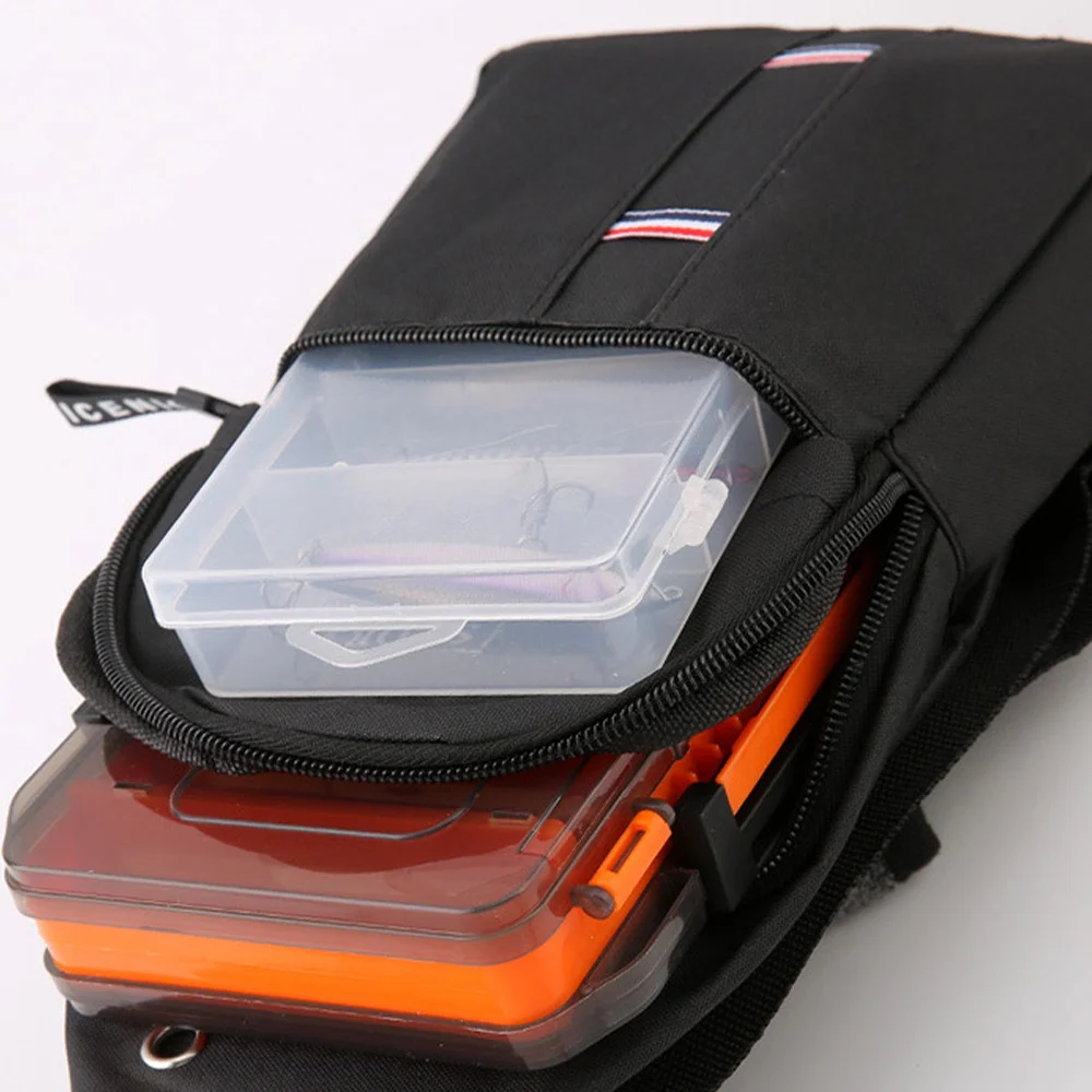 حقيبة الصدر رسول حزمة الرجال بسيطة متعددة الوظائف الكتف حقيبة كروسبودي مقاوم للماء تخزين حقيبة اليد حزمة مراوح ذات سعة كبيرة #4