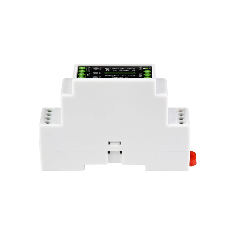 Industrial DIN-Rail TTL to RS485 Isolated Converter Module – 600W Surge/Lightning Protection