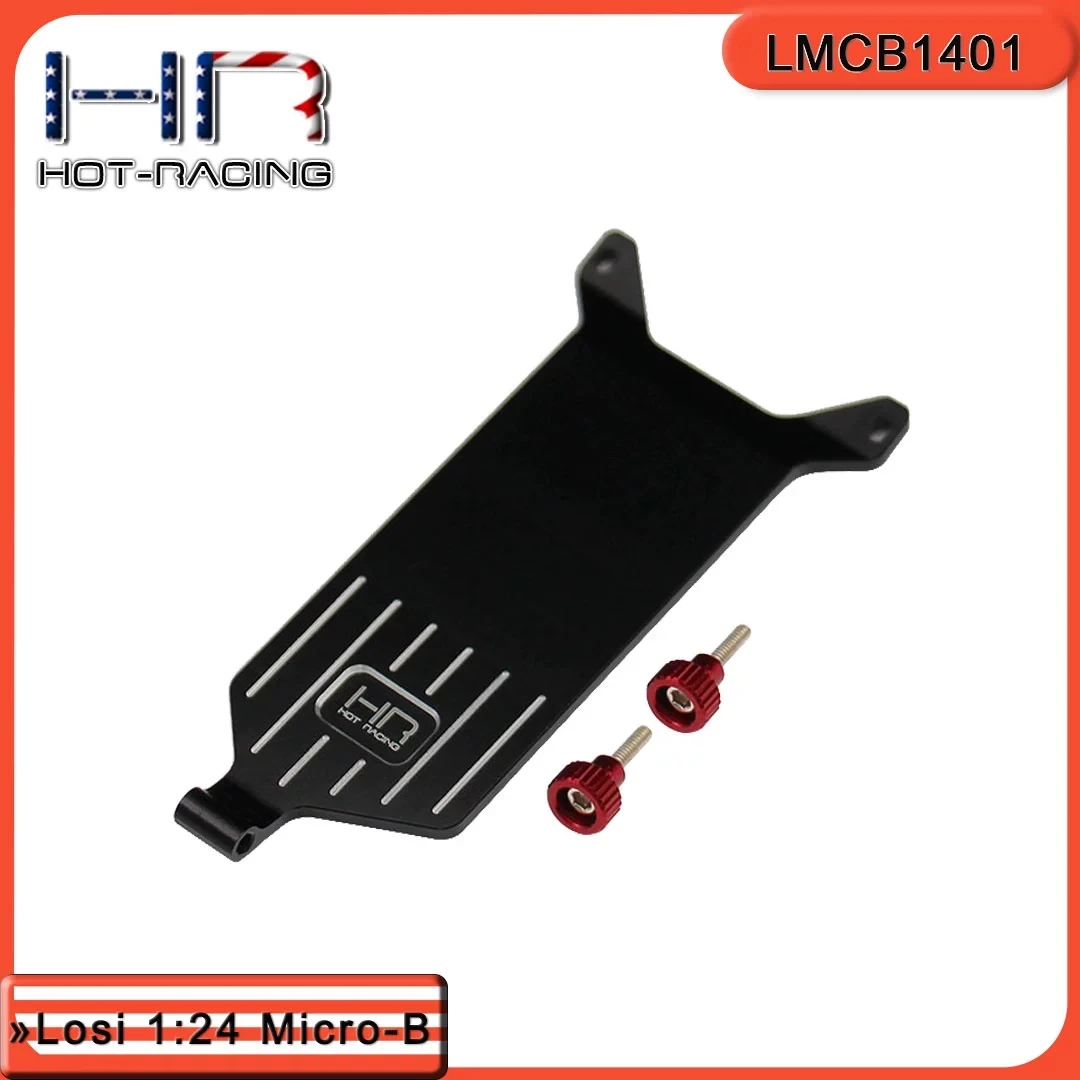 Hot Racing CNC 6061-T6 Electronics Mounting Plate For Losi 1:24 Micro-B