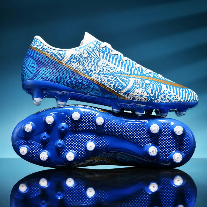 

2026 New Men Soccer Shoes Professional Football Boots Non-Slip Cleats Outdoor Grass Training Sport Sneakers for Adult Teenagers
