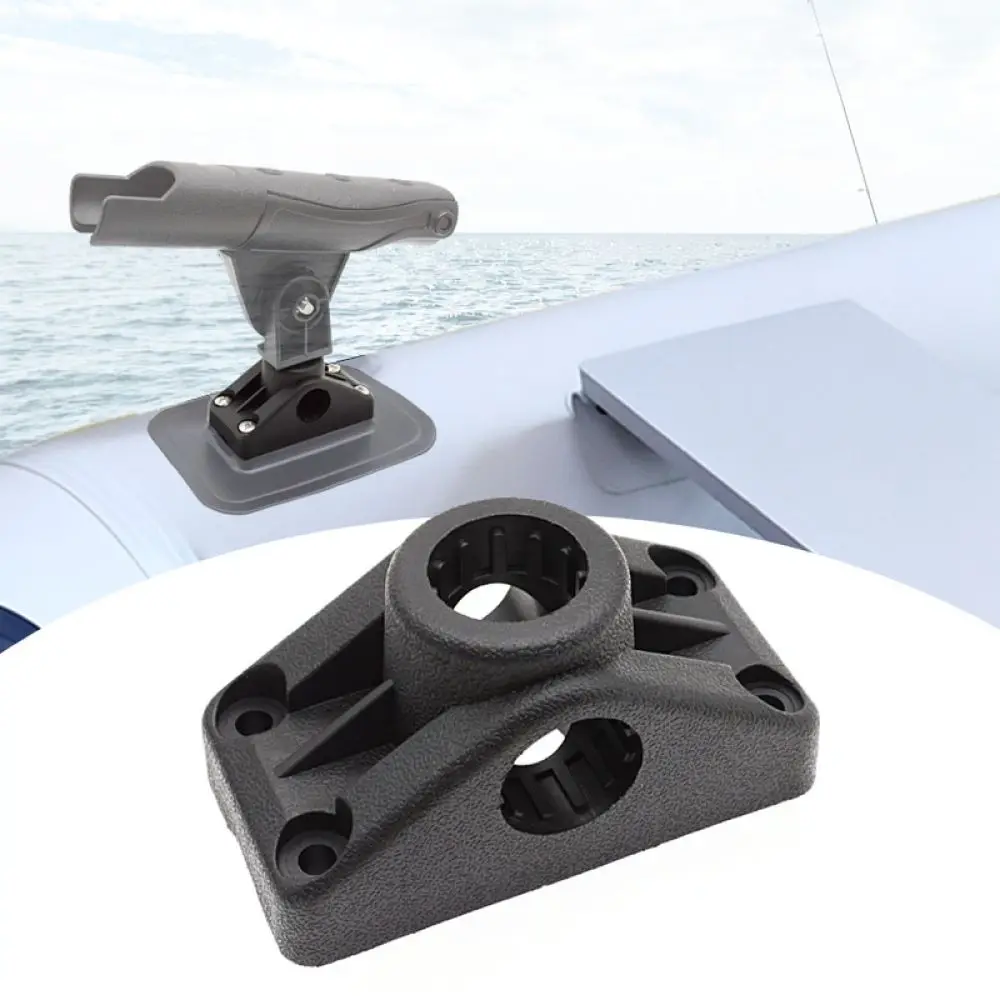 Kayak Canoe Fishing Rod Mount Base Inflatable Boat Pole Support Stand Durable Tackle Accessory For Keep Diving Gears