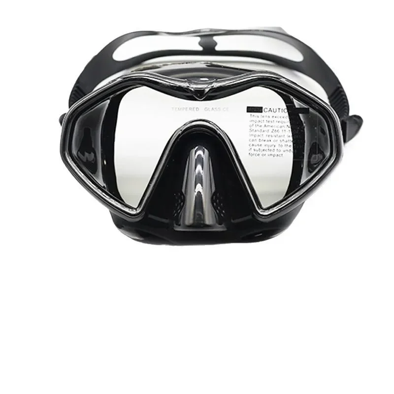 

Diving mask high definition anti-fog waterproof diving mirror tempered glass snorkeling mask Sanbao