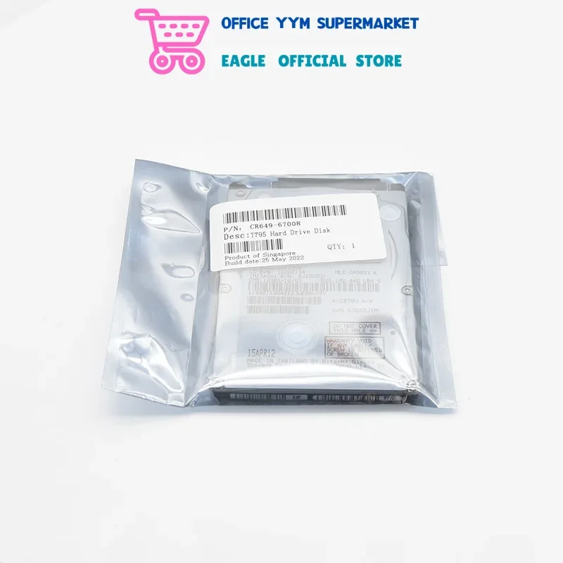 1X CR649-67008 HDD for DesignJet T795 T795PS Hard Disk Drive Formatter Fix 0811 Error CN727-CR649