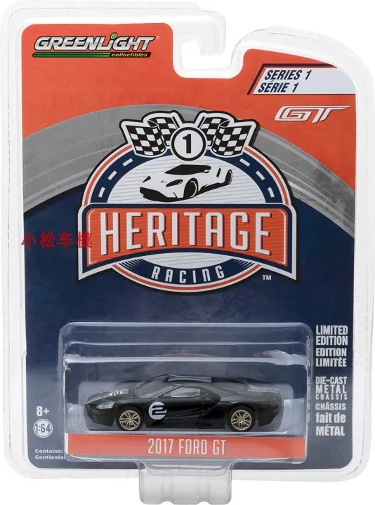 GreenLight 1:64 2017 فورد جي تي - 1966 # 2 لعبة مجموعة التغليف الأصلية Ford GT40 Racing Mk II هدية للأصدقاء الاختيار الأول #2