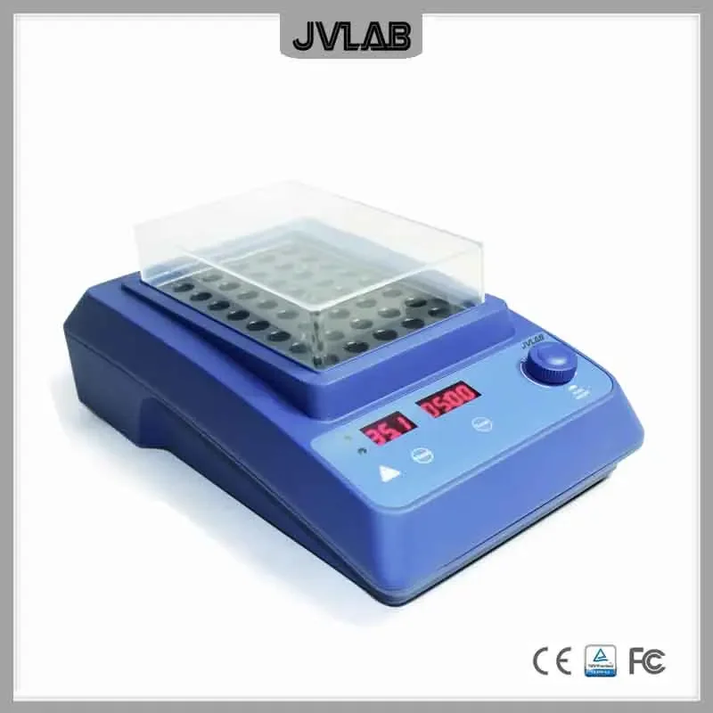 Dry Bath Incubator For Inactivation Low Temperature lysis LED Digital Metal Bath HB120-S Come With Heating Block 0.2-50 mL
