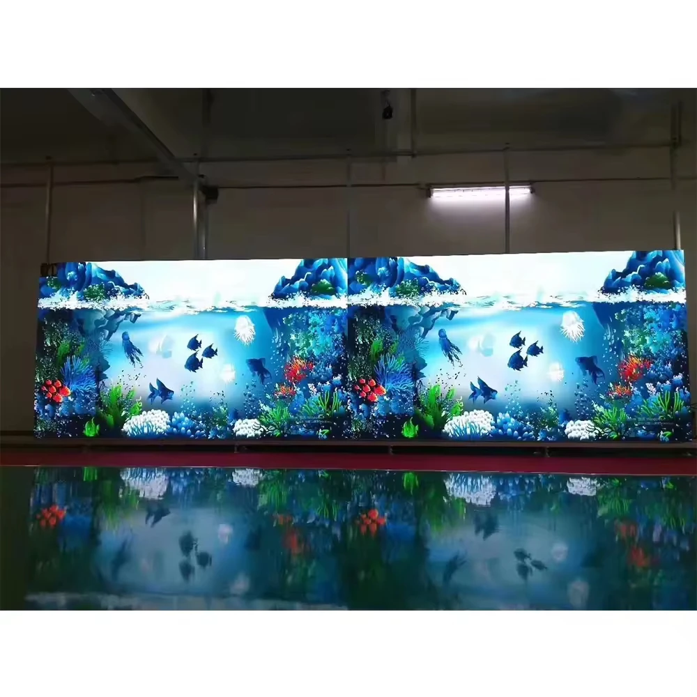 3d Hd P2.5 Led Video Wall 640*480mm Die-Casting Aluminum Cabinet Rental Indoor Led Display Screen For Advertising