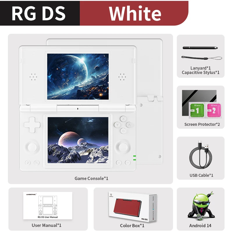Anbernic RG DS Handheld Game Console 4