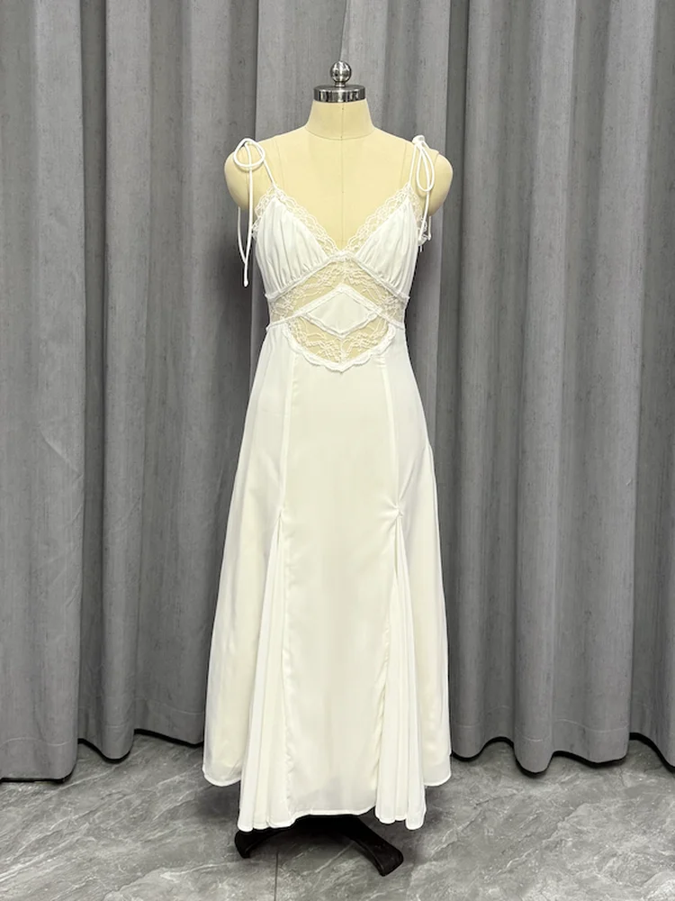 

Bella Vintage V-Ne Midi Dr Кружевное сексуальное утягивающее платье на бретельках для молодых женщин из полиэстера 20-х годов