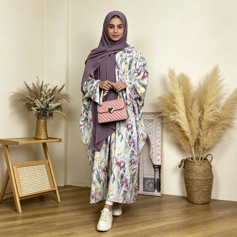 Eid Dubai Damen Cardigan-Kleid – Jalabiya Women Arabic Bewertung und Preis