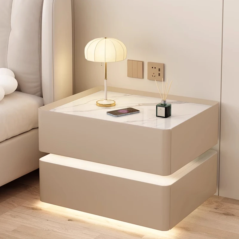 

Nordic Bedside Table End Tables Black Nightstand Cabinet Storage Cheap Desk Drawer Small Night Narrow Auxiliary White Hanging
