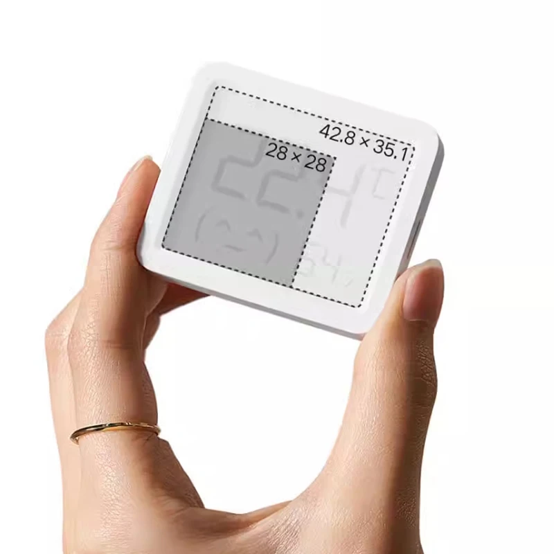 XIAOMI Mijia الذكية مستشعر درجة الحرارة والرطوبة 3 بلوتوث صغير الكهربائية الرقمية الرطوبة مقياس الرطوبة العمل لتطبيق Mi Home