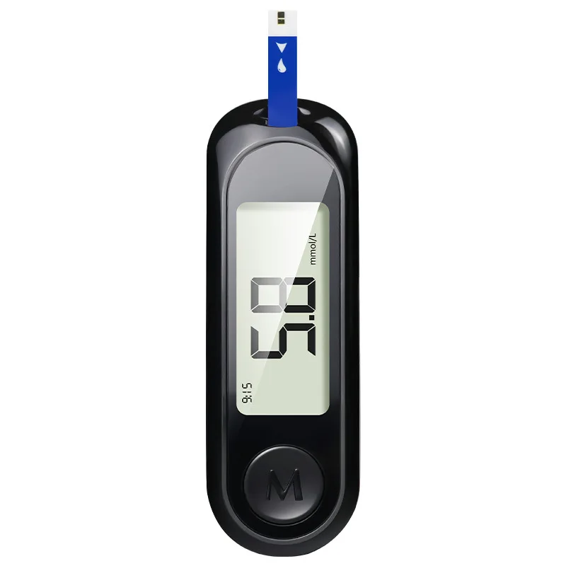 血糖計糖尿病検出キット糖尿病ランセットマシン血糖計-50-テストストリップ-5s-結果を取得
